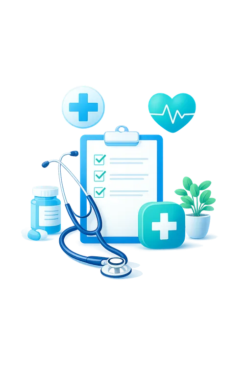 Zdravotní péče - ilustrace